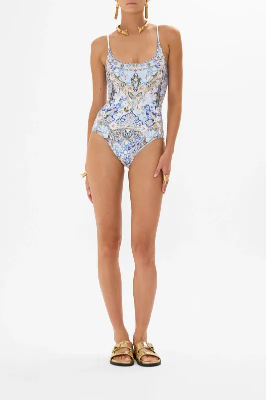 Camilla - Scoop Neck One Piece - Al manial palace memoirs sold by Jessie Boutique