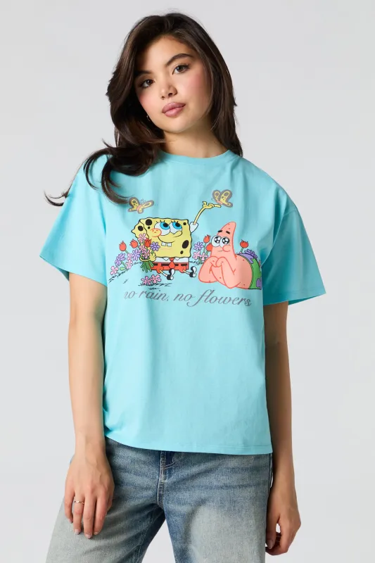 SpongeBob & Patrick Graphic Boyfriend T-Shirt sold by Urban Planet