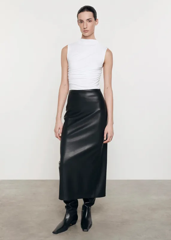 Enza Costa - Sleeveless Twist Top - White sold by Jessie Boutique