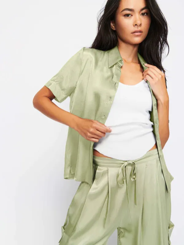 Nation LTD - Odin Blouse - Olive Oil sold by Jessie Boutique