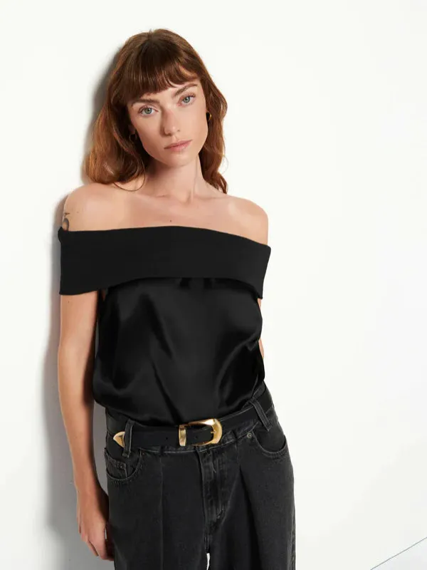 Nation LTD - Vera Blouse - Jet Black sold by Jessie Boutique