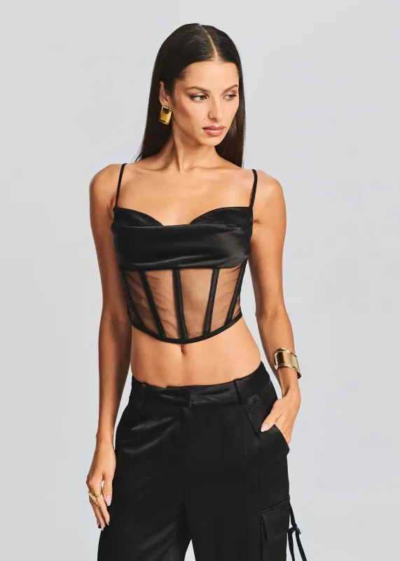 Retrofete - Holly Top - Black sold by Jessie Boutique