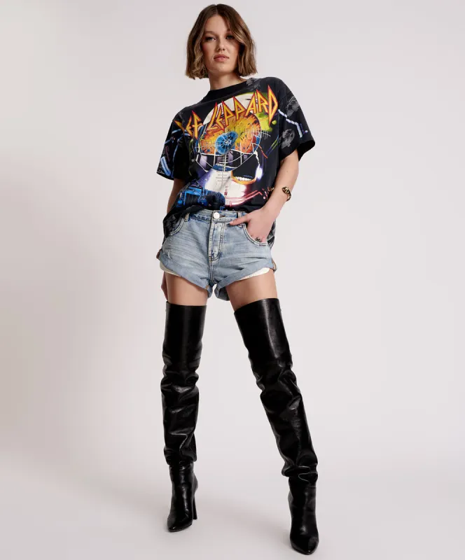 One Teaspoon - Hendrixe Bandit Low Waist Denim Short - Hendrixe sold by Jessie Boutique