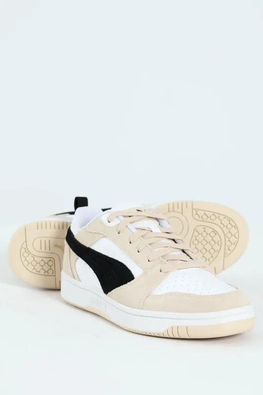 Rebound V6 Low Sd Court Sneaker - Stone sold by Edgars