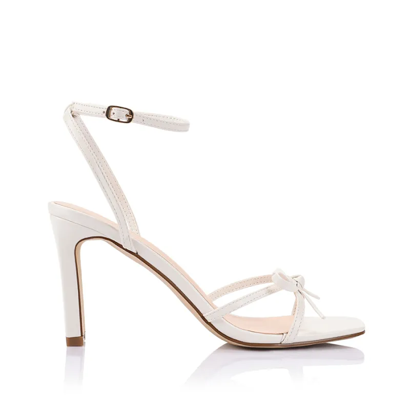Kith Block Heel Sandals - Chalk White sold by Verali