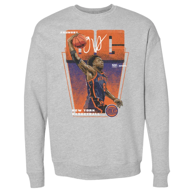 OG Anunoby New York Knicks Premiere WHT sold by 500 Level