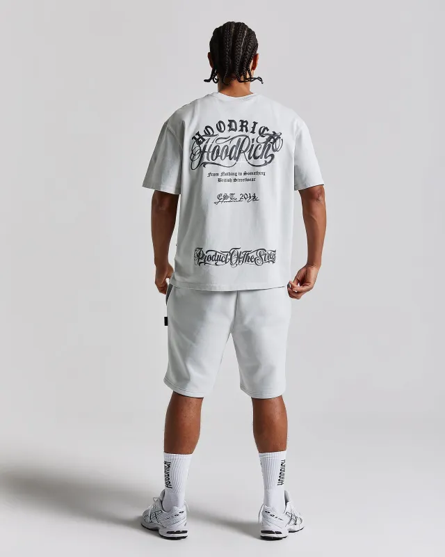 Legacy Oversized T-Shirt - Light Grey sold by Hoodrich