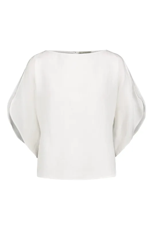 Vallmo Linen Shirt White sold by Ivalo.com