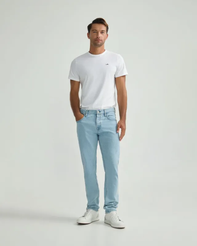Roscoe Light Wash Denim Jeans sold by Oxford Shop