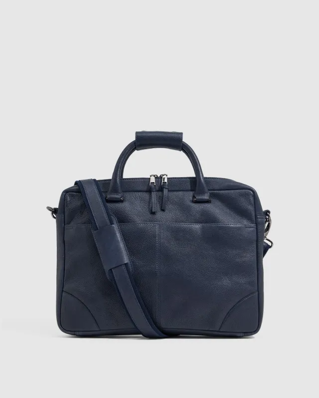 Rainer Leather Briefcase sold by Oxford Shop