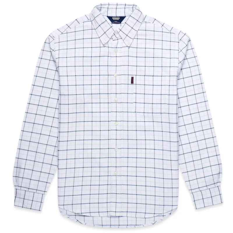ALTON - SHIRTS - Button  Down - Man - WHITE NATURAL-BLUE-SKY BLUE sold by Sebago