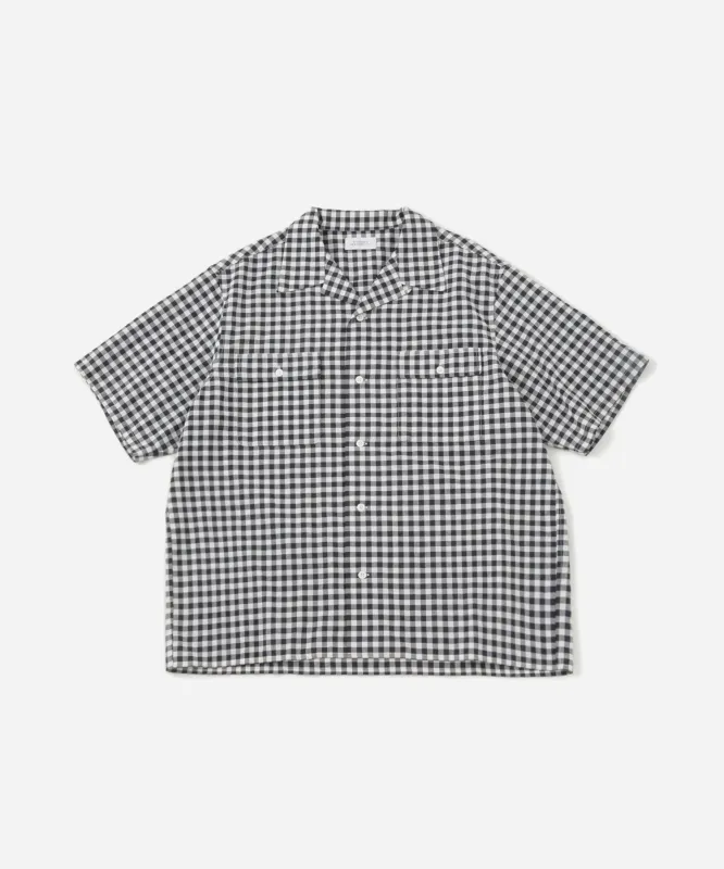 Hester Gingham Check SS Shirt sold by Saturdays New York City