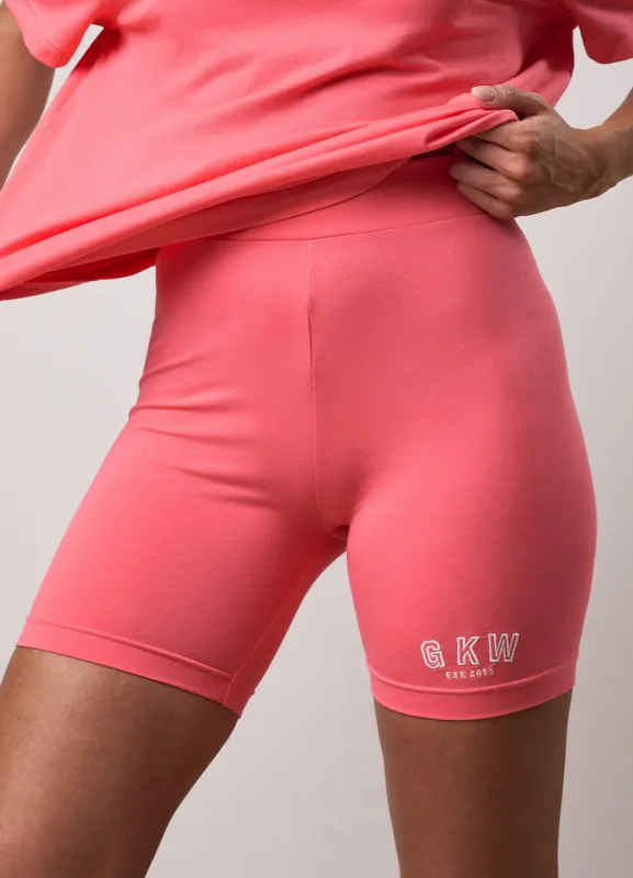GKW 5" Jersey Cycle Short - Spiced Coral sold by The Gym King