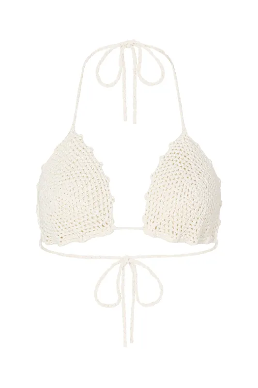 BONITA BIKINI TOP - coconut sold by Shondel