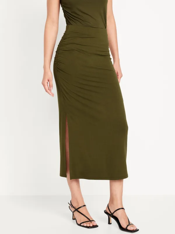 Ruched Maxi Skirt sold by GAP