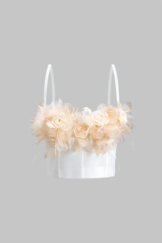 Slip 3d Floral Cami Top sold by Micas