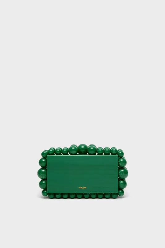 Deep Basil Eos Clutch sold by Tuckernuck