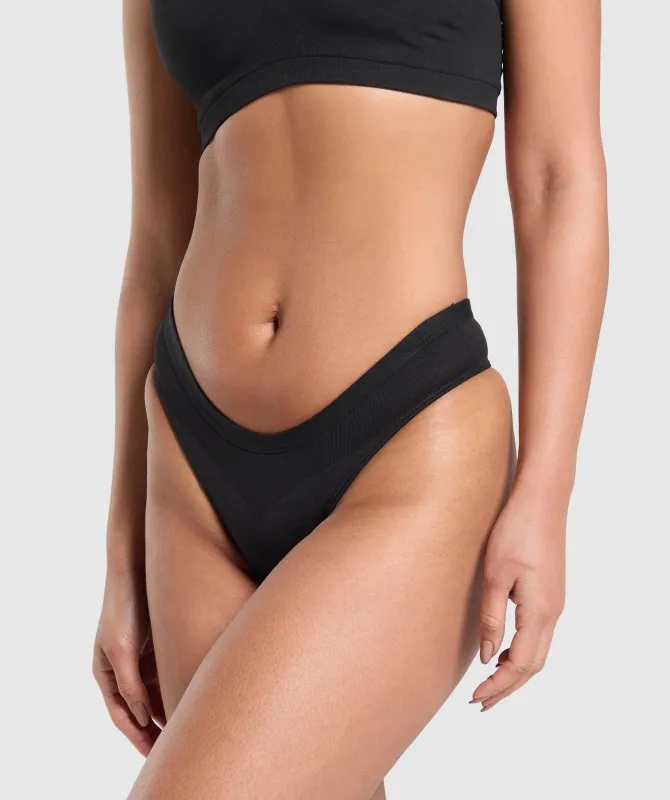 Gymshark 3PK Seamless Underwear Variety Pack - Black sold by Gymshark