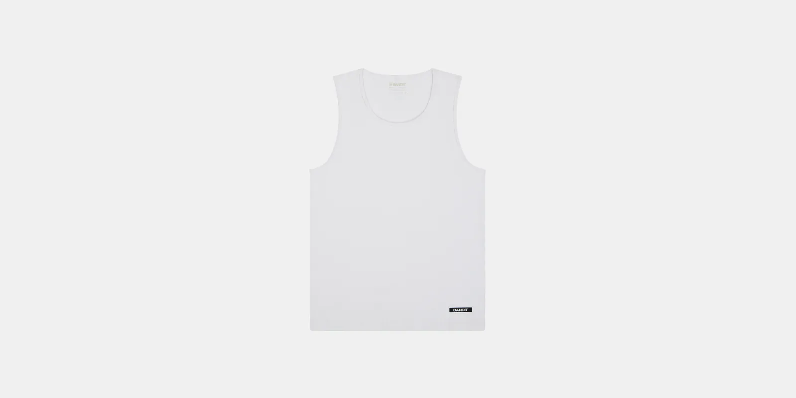Men's Tassarib™ Vituccio Performance Tank - White sold by Bandit Running