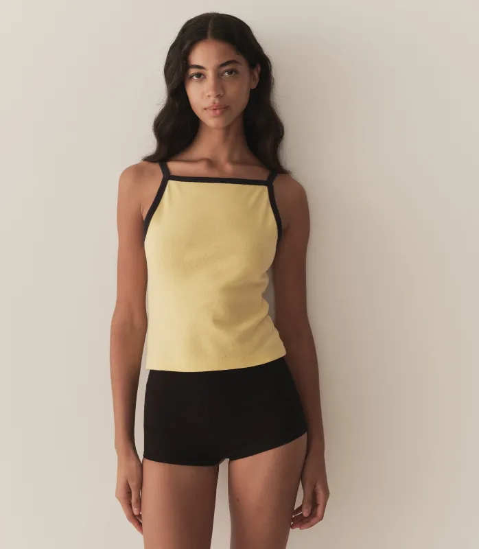 ANGIE RINGER TANK -- WILD HONEYSUCKLE sold by Doen