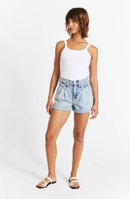 Marcella Pleated Short sold by AMO