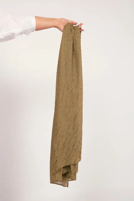 Moonlit Moss Scarf in Green sold by Adrift