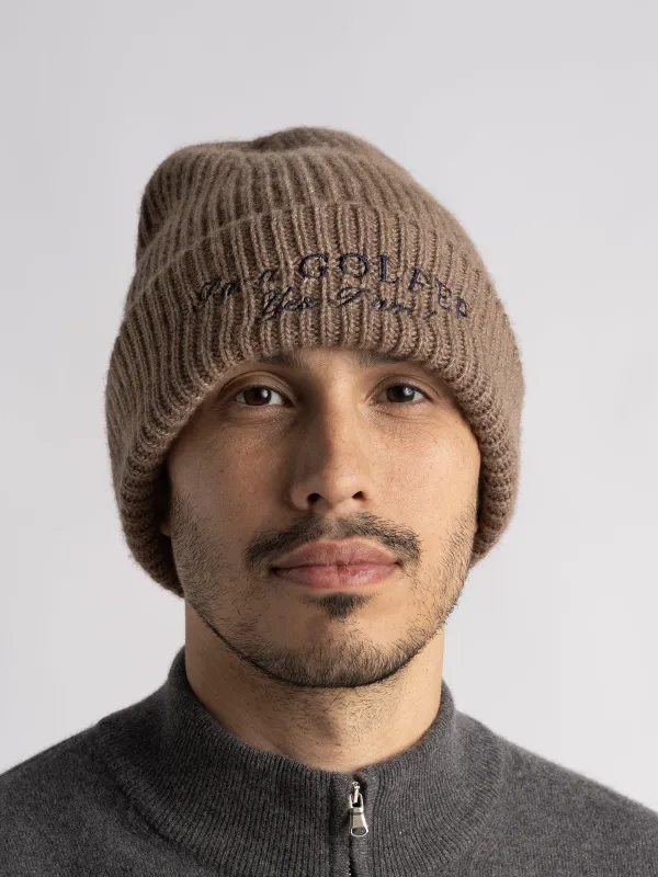 SVEG BEANIE Deep Sand sold by Cross Sportswear