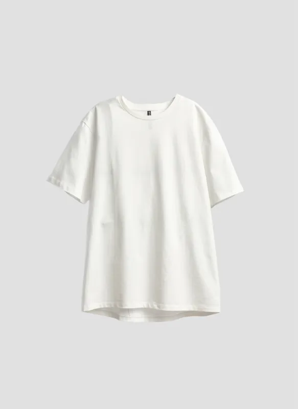 Mercerised Cotton Tee (T01) sold by INITIAL Fashion