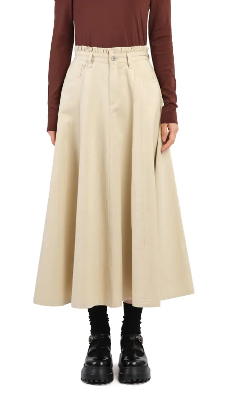 Ruffles Trim Skirt sold by INITIAL Fashion