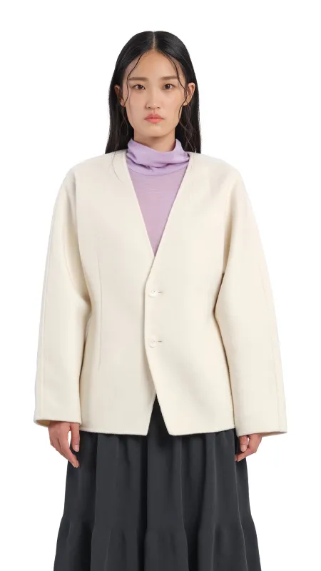 Slim-Cut Double Face Jacket sold by INITIAL Fashion