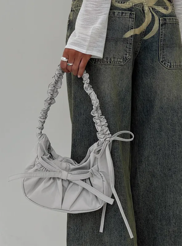 Park Ave Shoulder Bag Grey sold by Princess Polly