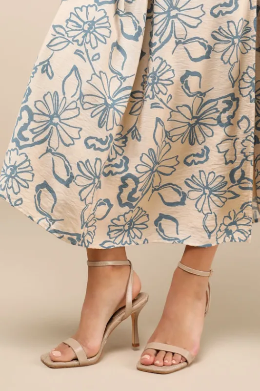 Bastina Sand High Heel Ankle Strap Sandals sold by Lulus