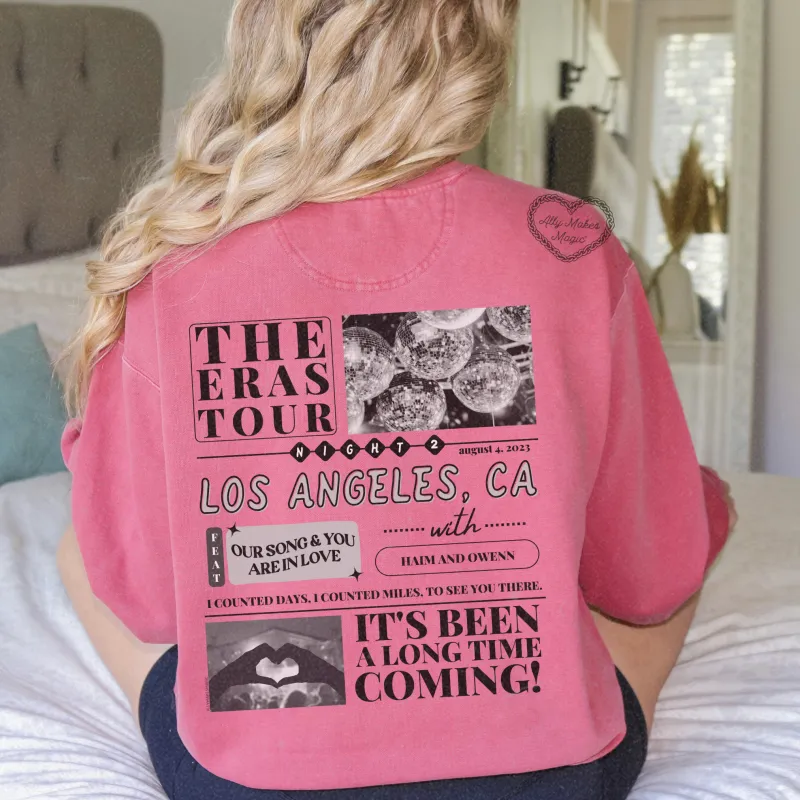 los angeles night 2 pullover | comfort colors *custom* sold by Ally Makes Magic
