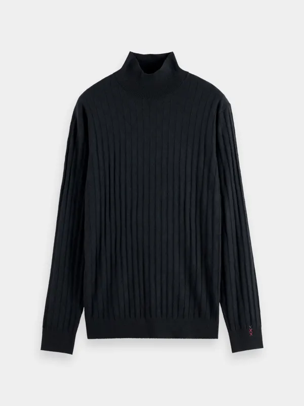 Relief stitch turtleneck sold by Scotch and Soda
