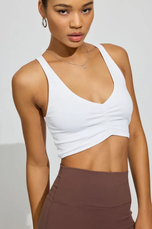 Seamless Ruched Tank Top sold by Garage