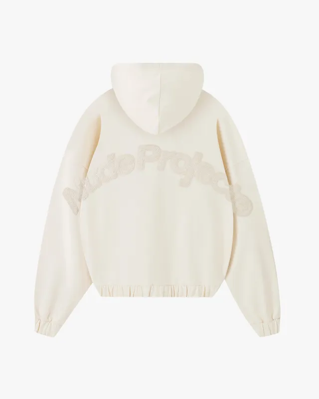 Lace Zip-Up Hoodie sold by Nude Project