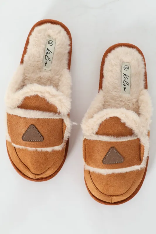 Penny Moccasin Mule Slipper - Tan sold by Edgars