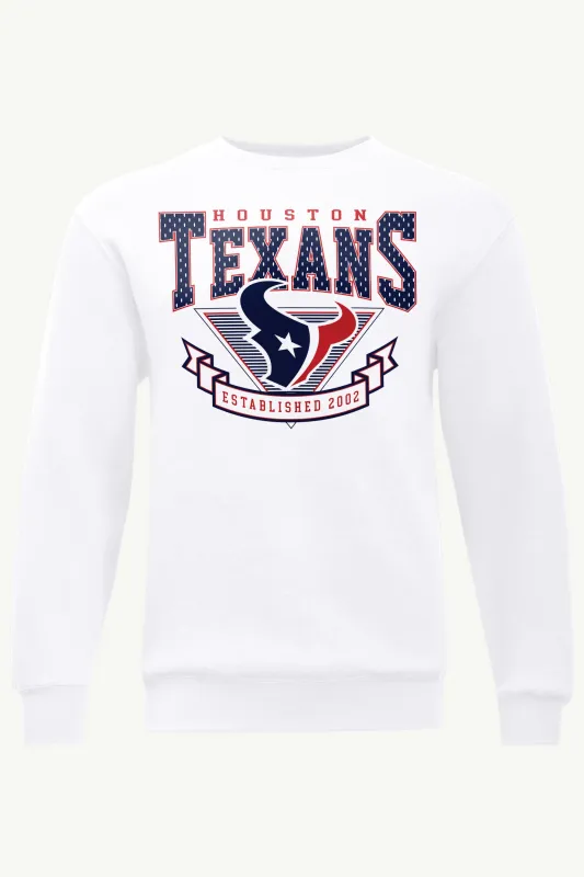 MENS HOUSTON TEXANS 80's INSPIRED SWEATSHIRT sold by Starter