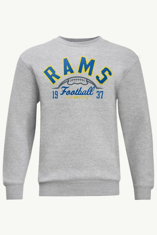 MENS LOS ANGELES RAMS HALF BALL SWEATSHIRT sold by Starter
