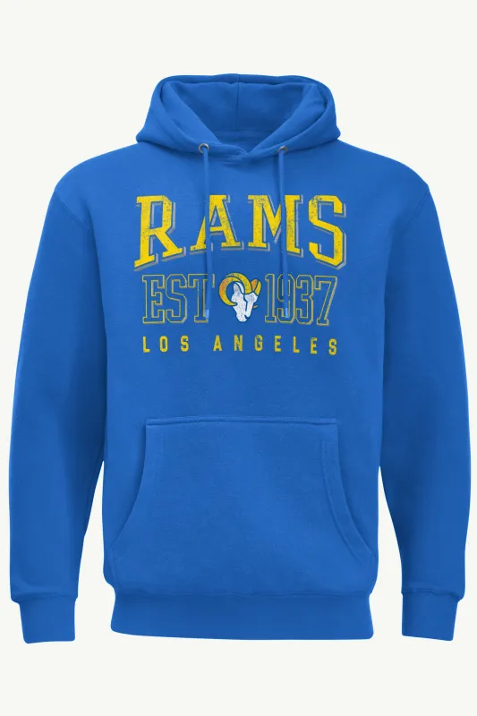 MENS LOS ANGELES RAMS RETRO HOODIE sold by Starter