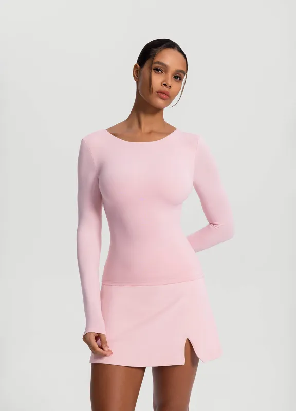 Open-Back Long Sleeve Top sold by BetterMe