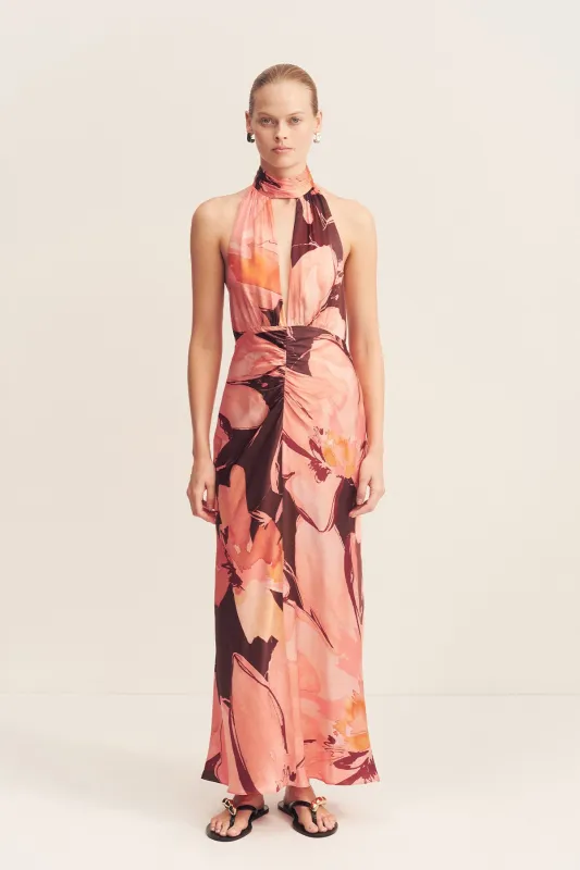 EMERSON HALTER NECK MAXI DRESS sold by Shona Joy