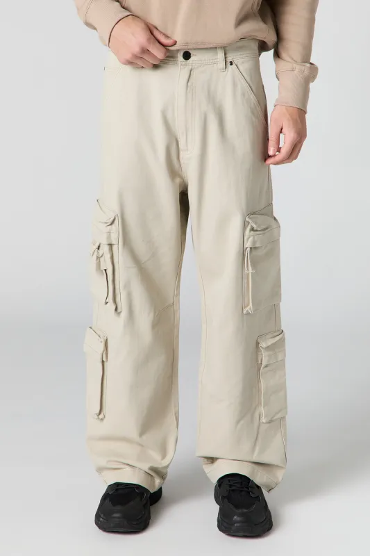 Pantalon baggy cargo avec poches multiples sold by Urban Planet