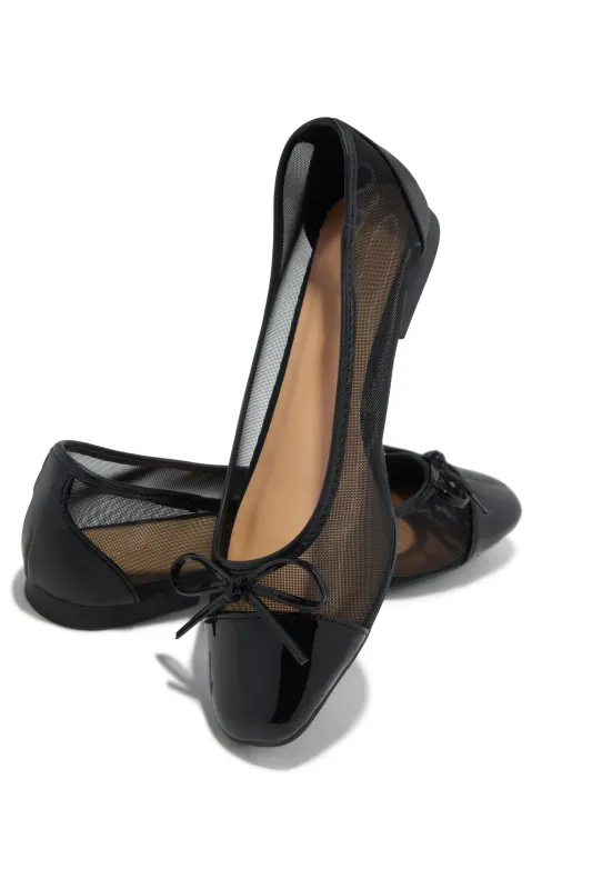 Office Boss Flats - Black sold by Miss Lola