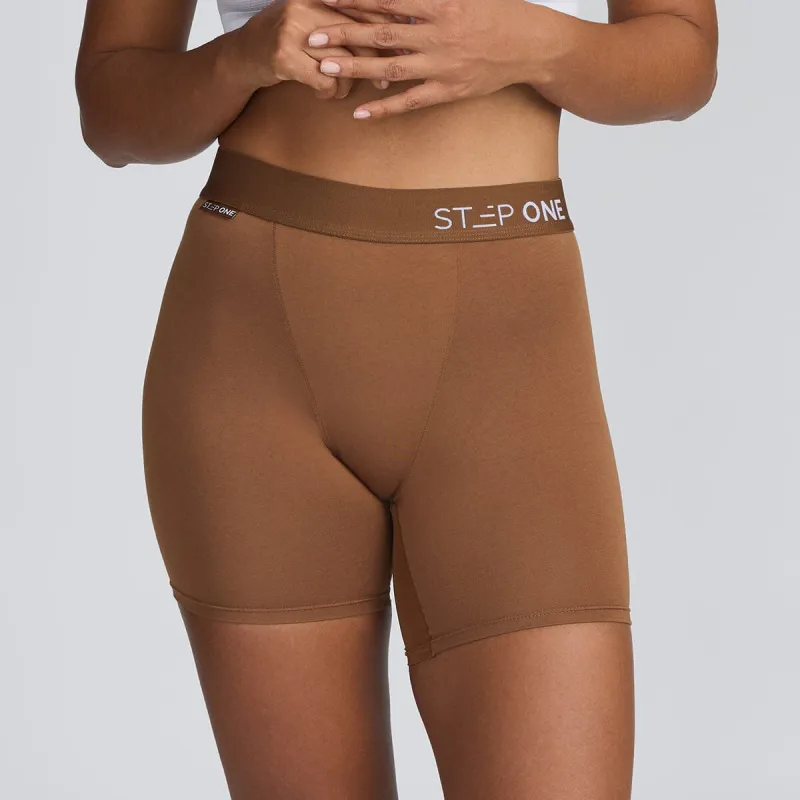 Women's Body Shorts - Mahogany sold by Step one