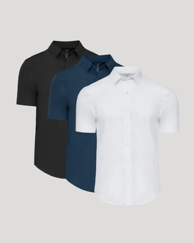 Staple Long Sleeve Performance Dress Shirt 3-Pack sold by True Classic