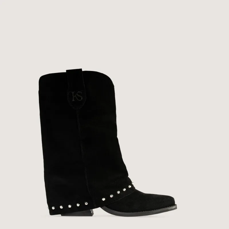 Texan Ankle Boots Sidney Black sold by Kali Shoes