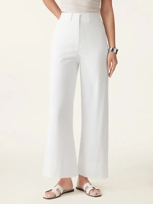 Non-sheer No-side-seam Wide Leg Trouser sold by ogl move