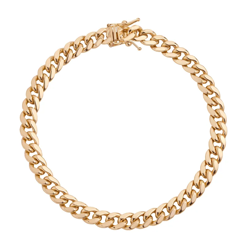 Large Cuban Chain Bracelet sold by Aurate