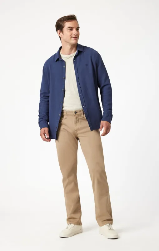 ZACH STRAIGHT LEG IN KHAKI CASUAL TWILL sold by Mavi